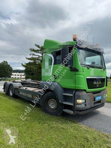 Lastbil MAN 6X2 ABROLLKIPPER BLATT LUFT GELENKT