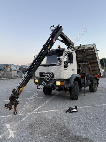Lastbil MAN 10.224 3 Sk Kran 4X4 HIAB 099...