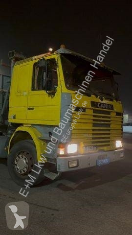 Camion Scania R 112 M 2 SEITENKIPPER KRAN