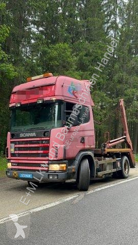Camion Scania 114G 380 ABSETZKIPPER TELESKOP