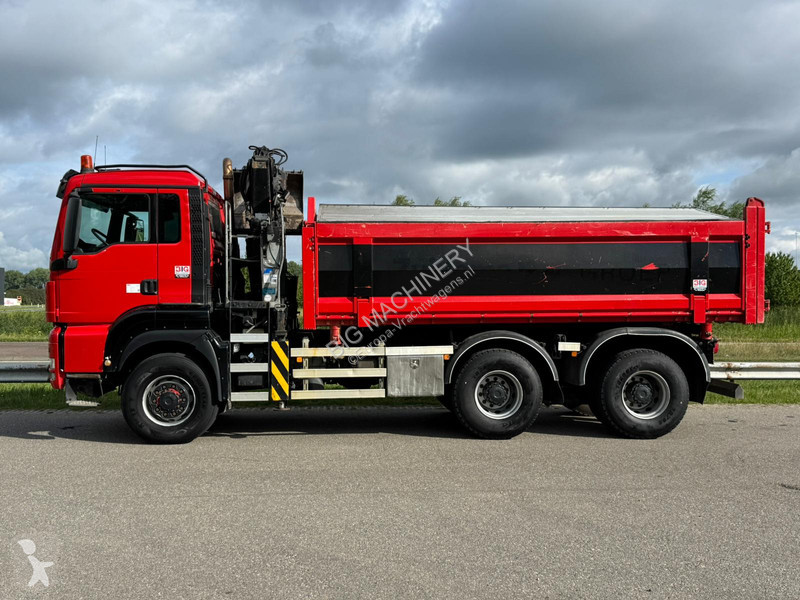 Kamion MAN 32.400 6x6 Kipper with Crane
