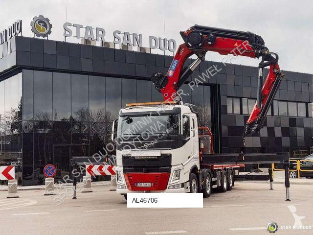 Kamion Volvo FH 550 8x2 HMF 8520 FLY JIB Winch...
