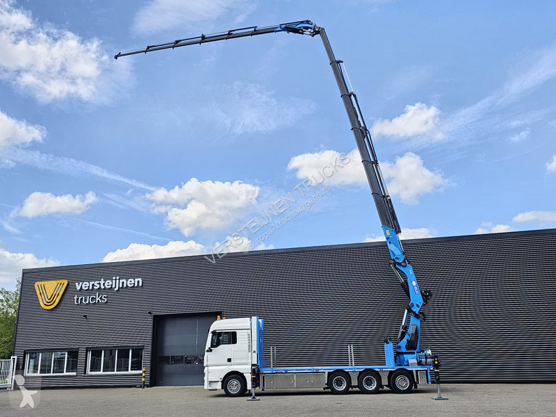 Kamion MAN 35.480 8x4-4 / HMF 85 t/m + JIB / WINCH
