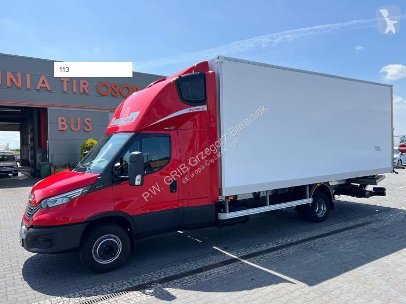 Camion Iveco 72C18 EURO6E CONTAINER+LIFT 1.HAND