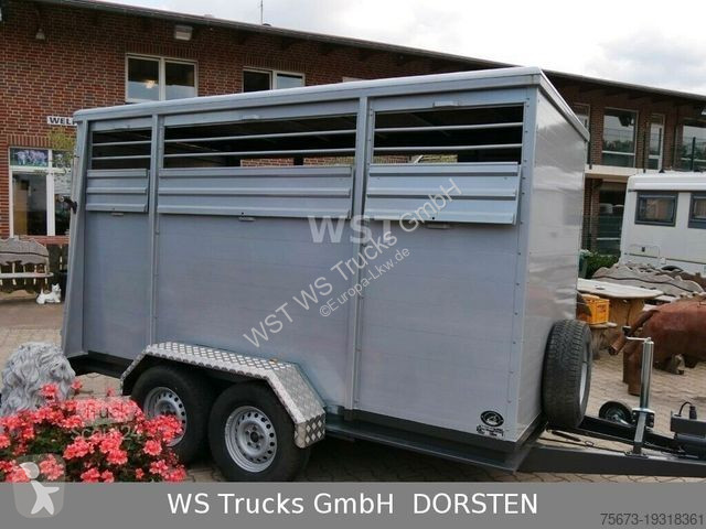 Kamion Einstock Tandem Viehanhänger