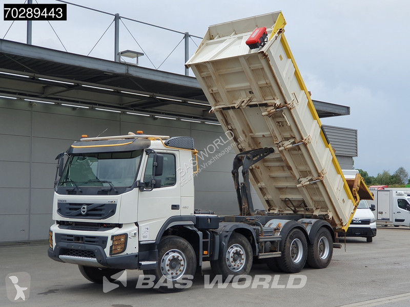 Vrachtwagen Volvo 460 8X4 12m3 Meiller Tipper...