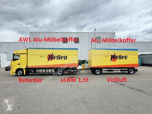 Kamion Mercedes 1848 LL Gr.Haus AWL-Möbelkoffer...
