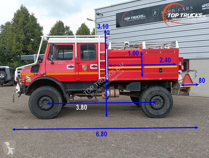 Lastbil Mercedes U 5000 4x4 - (type 437.4) 4000...