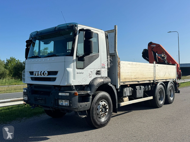 Camion Iveco 330 6x4 with Palfinger PK 18500 crane