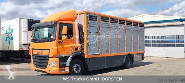 Camion DAF CF 400 Menke Einstock Viehtransporter