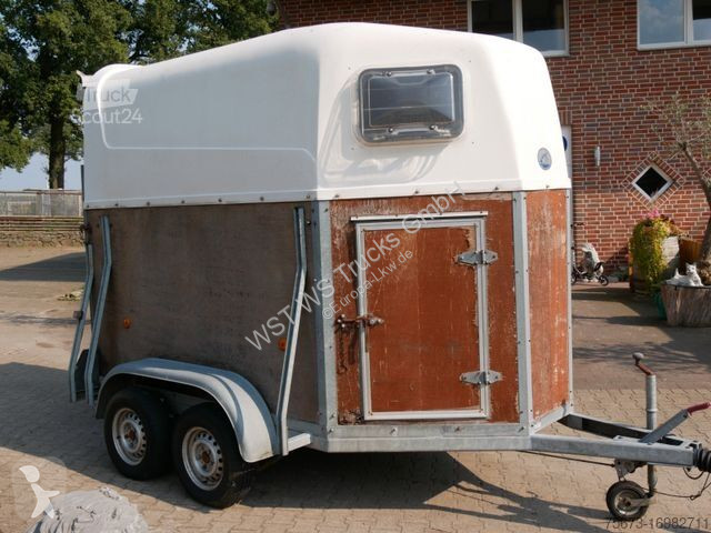 Lastbil Holz Poly 2 Pferde