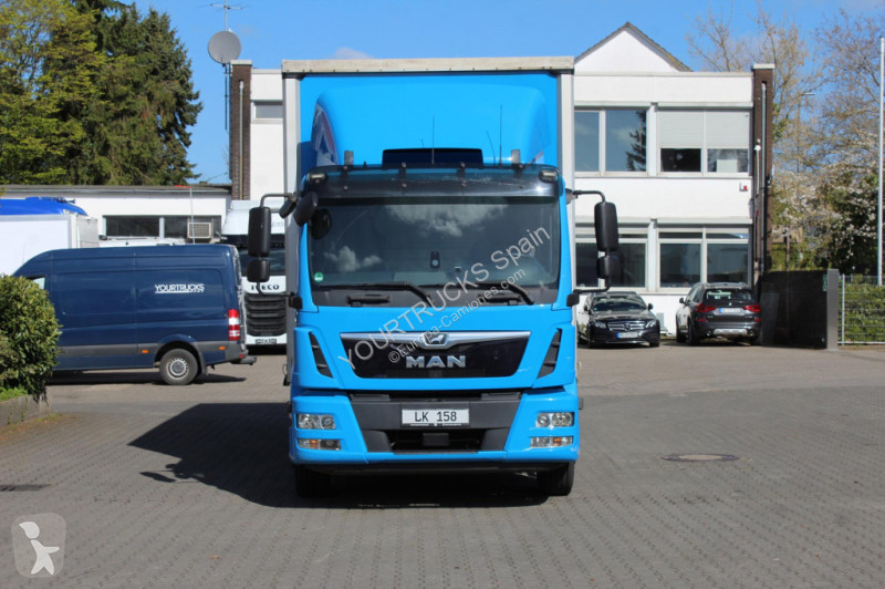 شاحنة MAN TGM 15.290 E6 Schiebeplane ACC LBW AHK