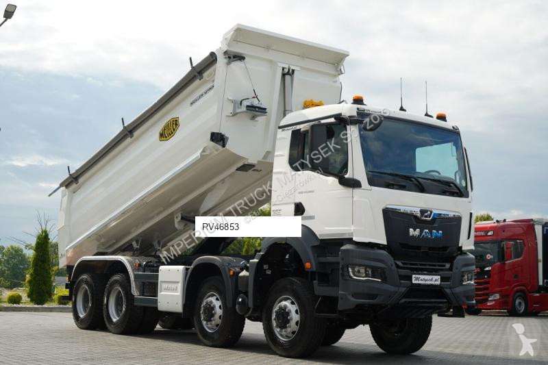 Kamion MAN TGS / 8X6 / WYWROTKA TYLNOZSYPOWA /...