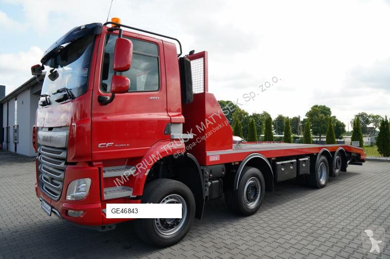 Camion DAF CF 480 / 8x2 / LAWETA / PLATFORMA /...