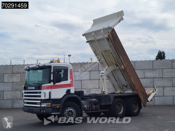 Camion Scania P 340 6X4 2 side11m3 Bennes Tipper Big-Axle Steelsuspension Manual Euro 3