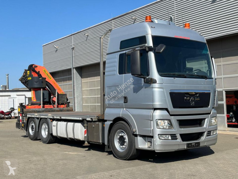 Lastbil MAN TG-X 26.400 6x2 Pritsche Heckkran...