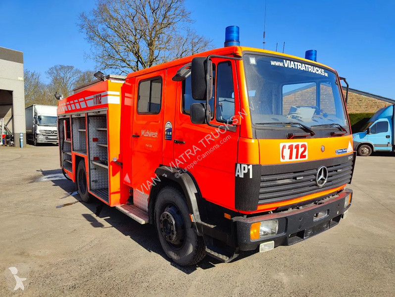 Camión Mercedes 1124 F 4x2 Feuerwehr -...