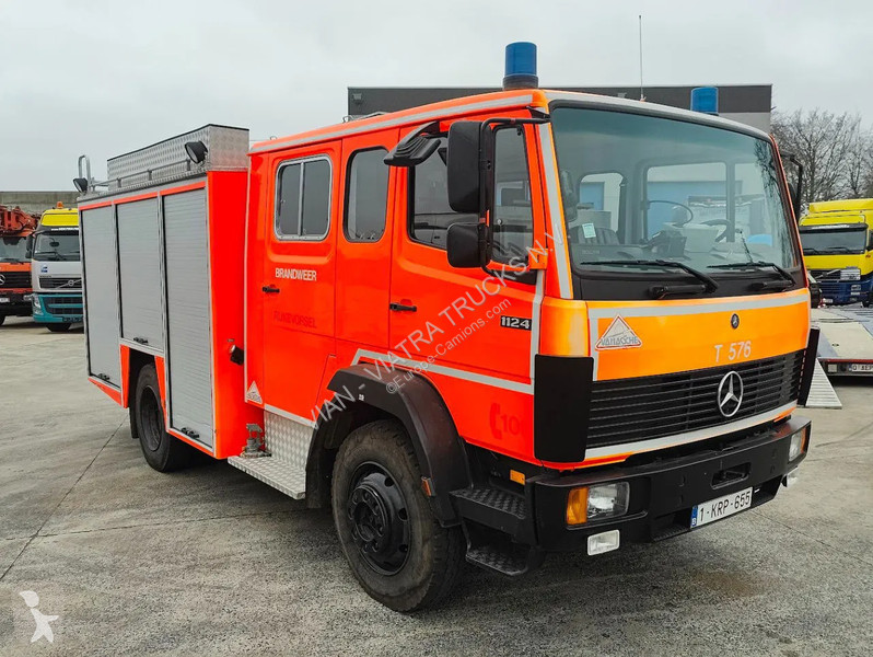 Camión Mercedes 1124 AF 4x4 Feuerwehr -...