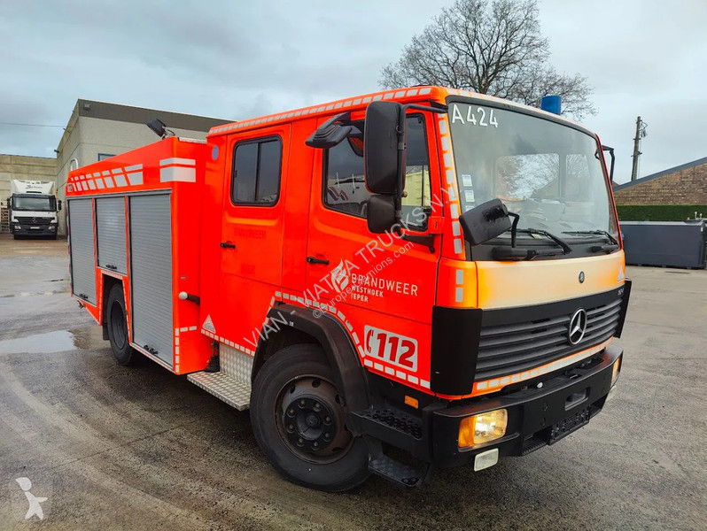 Camión Mercedes 1124 F 4x2 Feuerwehr -...