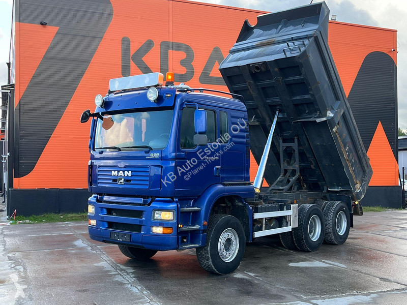 Lastbil MAN TGA 6x4 FULL STEEL / BOX L=4581 mm