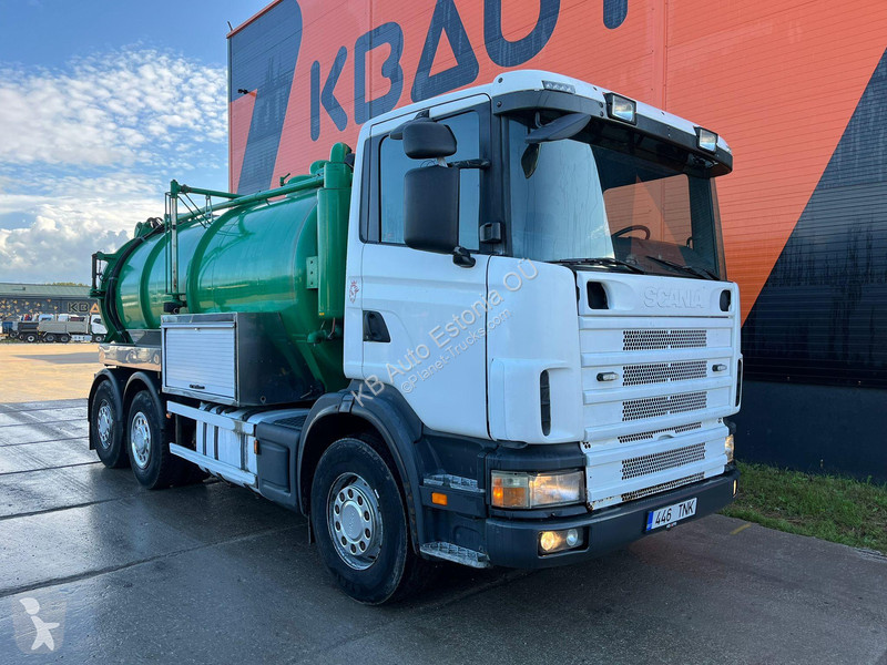 Lastbil Scania R 124 6x2*4 TANK 1500 I + 13000...