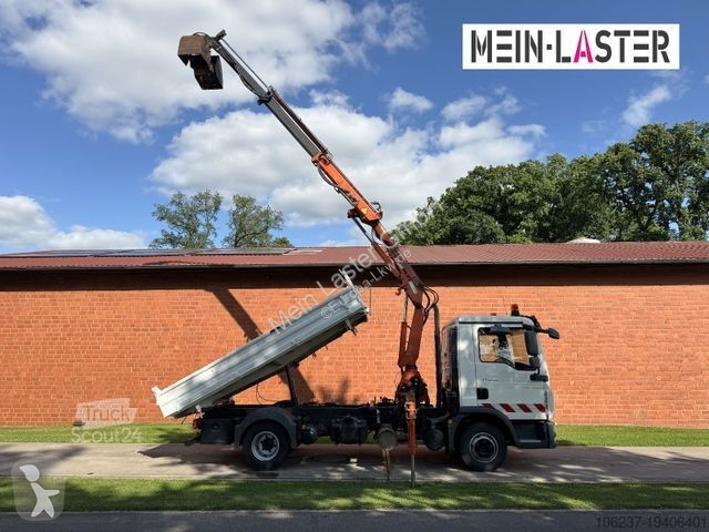 Camion MAN TGL 3 S-Kipper Atlas 75 10m -1t....