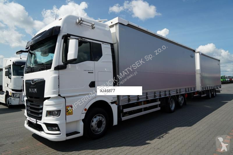 Camion remorque MAN TGX 26.470 / ZESTAW TANDEM...