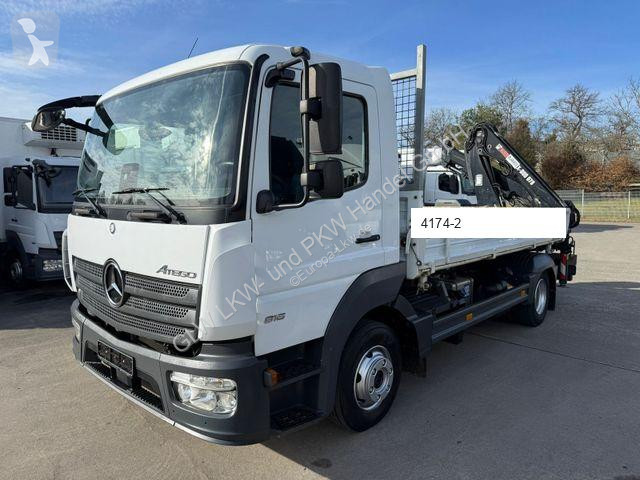 Kamion Mercedes ATEGO 816 Kipper 2-Seiten*KRAN...