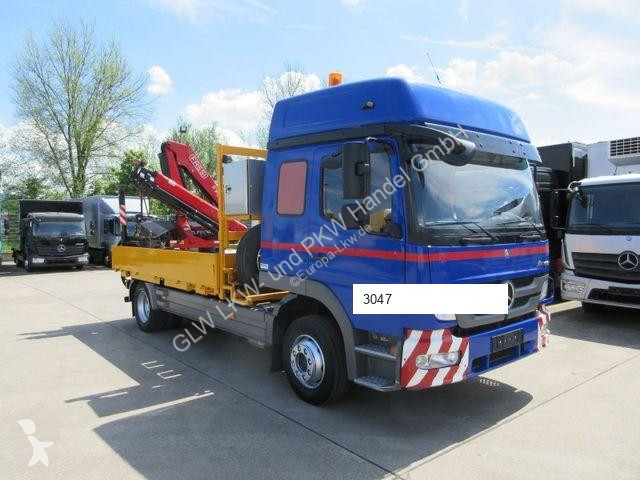Lastbil Mercedes ATEGO  DOKA 6 -Sitzer FASSI 90...