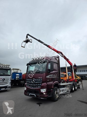 Camion Mercedes 2651 / 6X4 / Holz Wood /...
