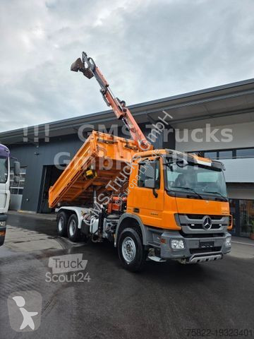 Kamion Mercedes 2641 / 6X4 / Meiller BORDMATIK...
