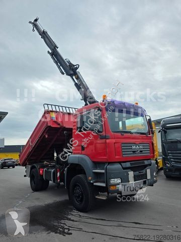 Camion MAN TGA 18.430 / 4X4 ALLRAD / Atlas 190...