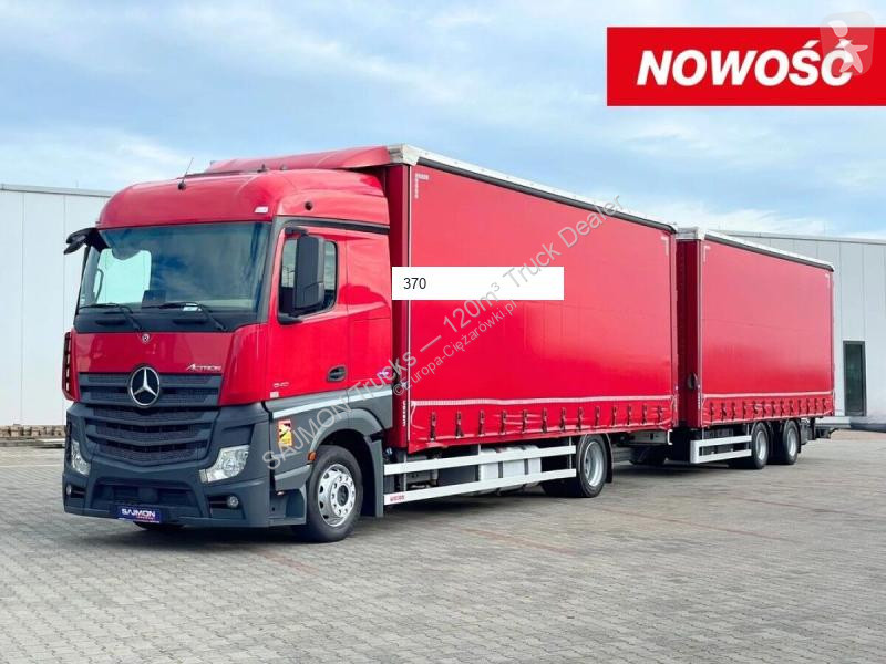 Kamion s návěsem Mercedes ACTROS / ZESTAW...