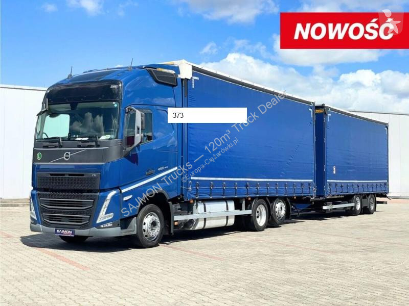Kamion s návěsem Volvo FH 460 / ZESTAW TANDEM...