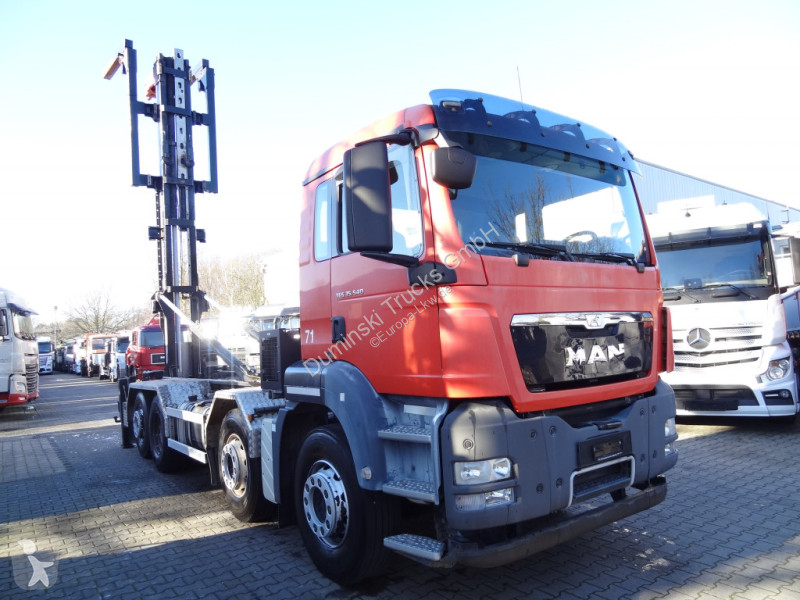 Lastbil MAN TGS 35.440 8X2 Haken/ Silosteller...