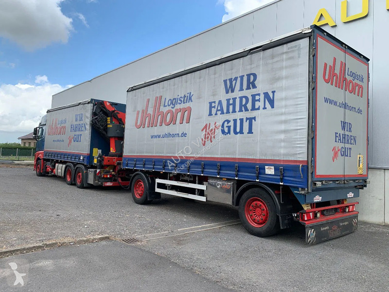 Camion Mercedes 2548 6X2 + Aanhanger*Palfinger...