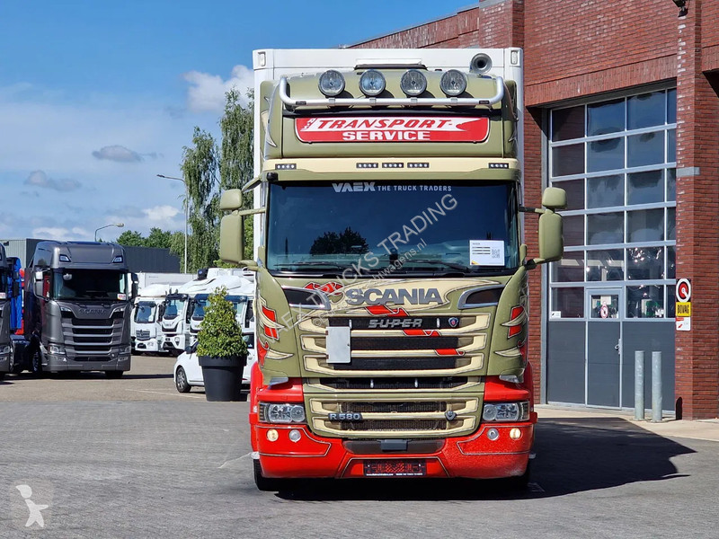 Camion Scania 580 V8 Topline 6x2 - Box with...