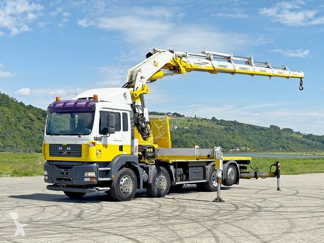 Camion MAN 35.430 * HIAB 700 E - 6 + FUNK*...