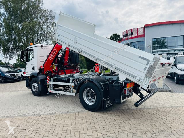Kamion MAN 4x2 mit Fassi Ladekran Sofort Verfügbar