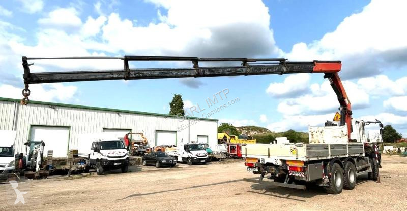 Camion Iveco GRUE PORTEE MAX 14.6m TELECOMMANDE...
