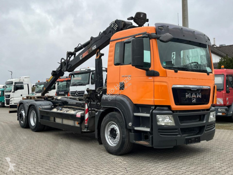 Camion MAN TG-S 26.400 6x4H-2 BL Abrollkipper...