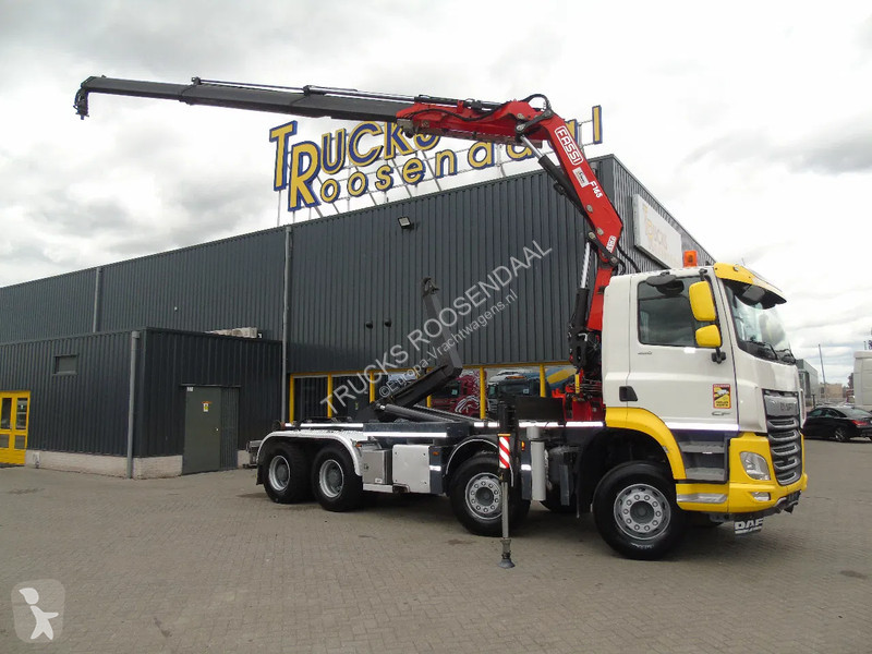 Kamion DAF 480 + FASSI 16T/M + 20T HOOK + 8X4 +...