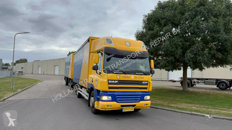 Camion DAF CF 85.410 Schuifzijlen wagen 6x2 Daf