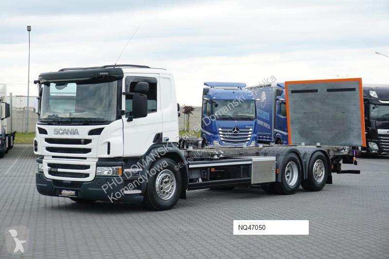 Camion Scania P 410  ACC E 6 BDF + WINDA  7.15...