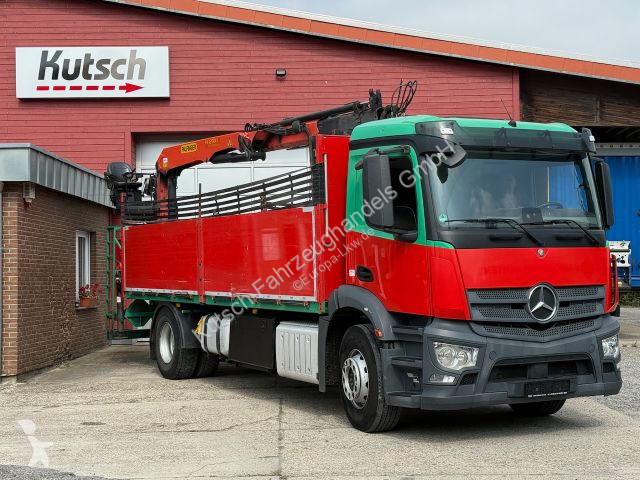 Camion Mercedes 1832L mit Palfinger PK 12001L...
