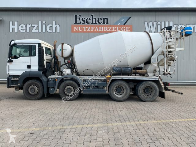Camion MAN 32.360 8x4 BB | 9m³ Stetter AM...