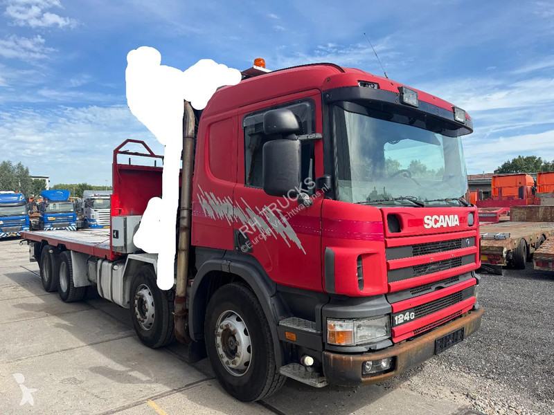 Camion Scania -400 8X2 CHASSIS MANUAL GEAR EURO 2