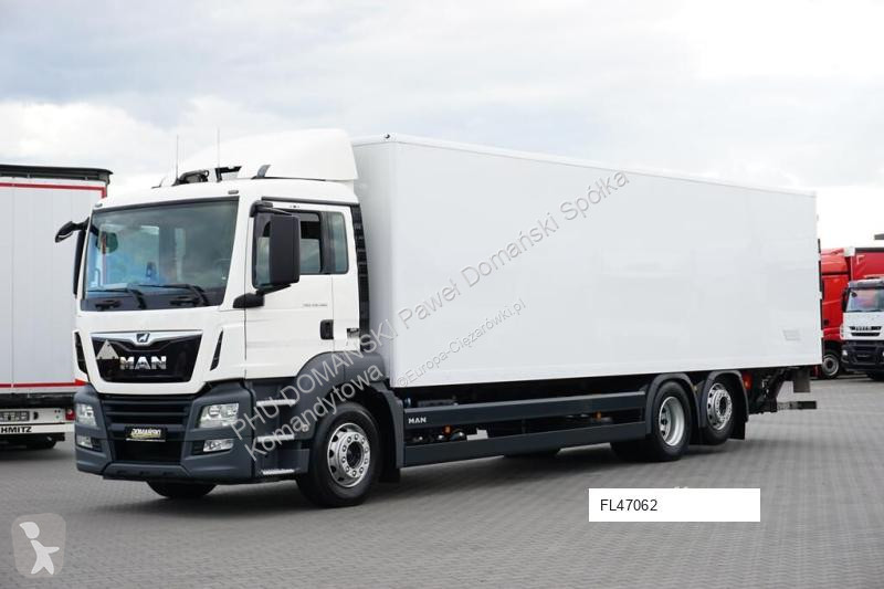 Lastbil MAN TGS / / EURO 6 / KONTENER + WINDA /...