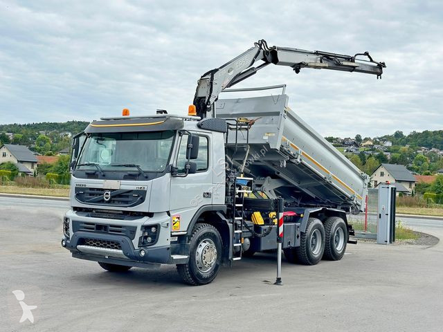 Camión Volvo FMX 420 Kipper 5,10m *FASSI...