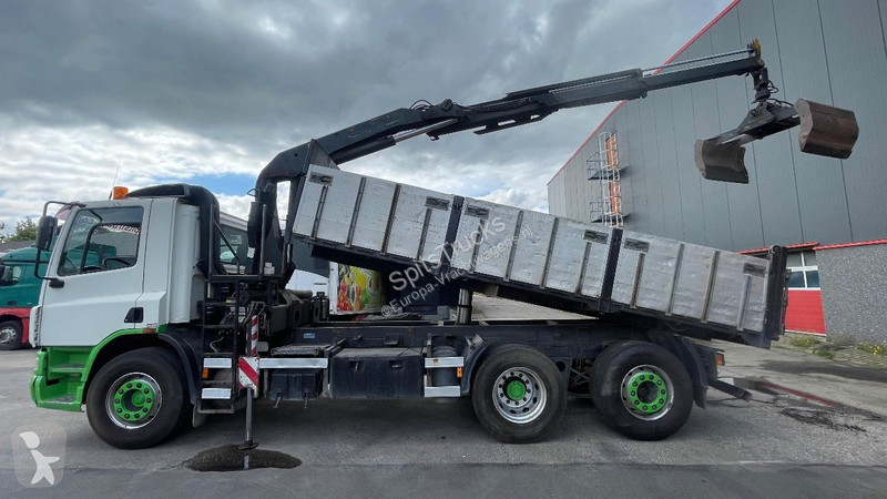 Kamion DAF 75360 Palfinger PK1200 +Manual